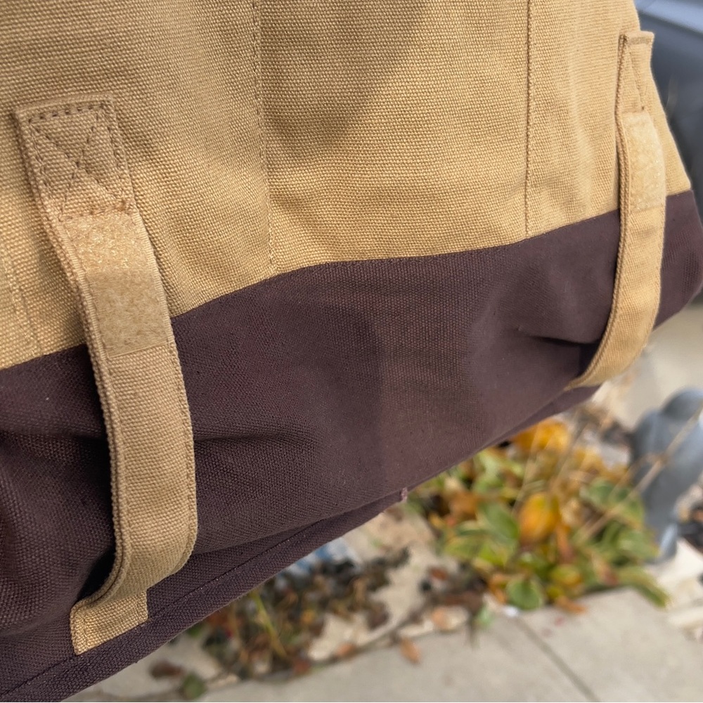 Heritage Supply Company Messenger Computer Bag Tan Good Condition - Picture 9 of 14